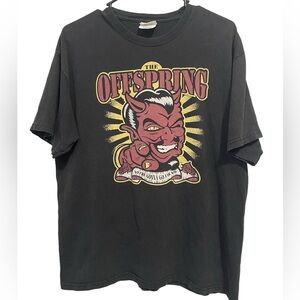 The Offspring You’re Gonna Go Far Kid Band Graphic Tee Y2K Black Size Large